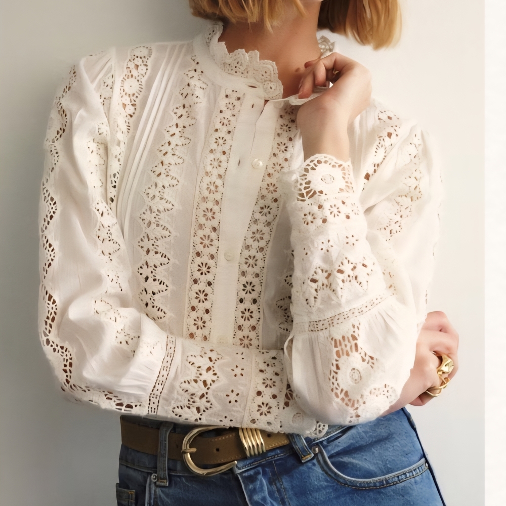 Sezane Rym Shirt  (38 FR 6 US)